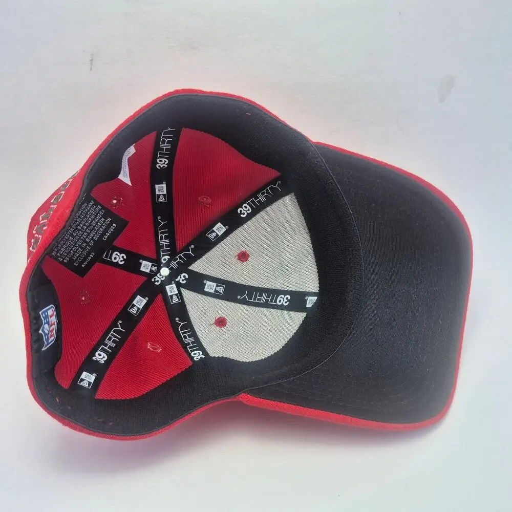 NXT ERA NFL Tampa Bay Buccaneers Red Fitted Hat Size Youth/Child